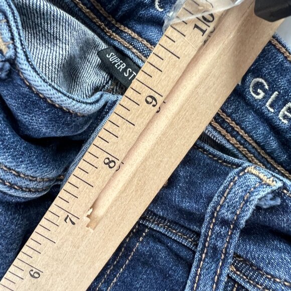 American Eagle Jeans Women 29x31* Low Rise Kick Boot Cut Blue Faded Denim Tag 6L - Picture 15 of 16